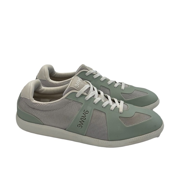 SWIMS LUCA lace up low top sneakers shoes - Picture 3 of 7